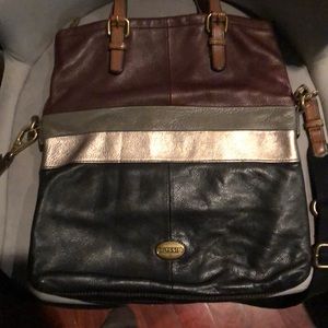 Fossil Multicolor Crossbody Bag
